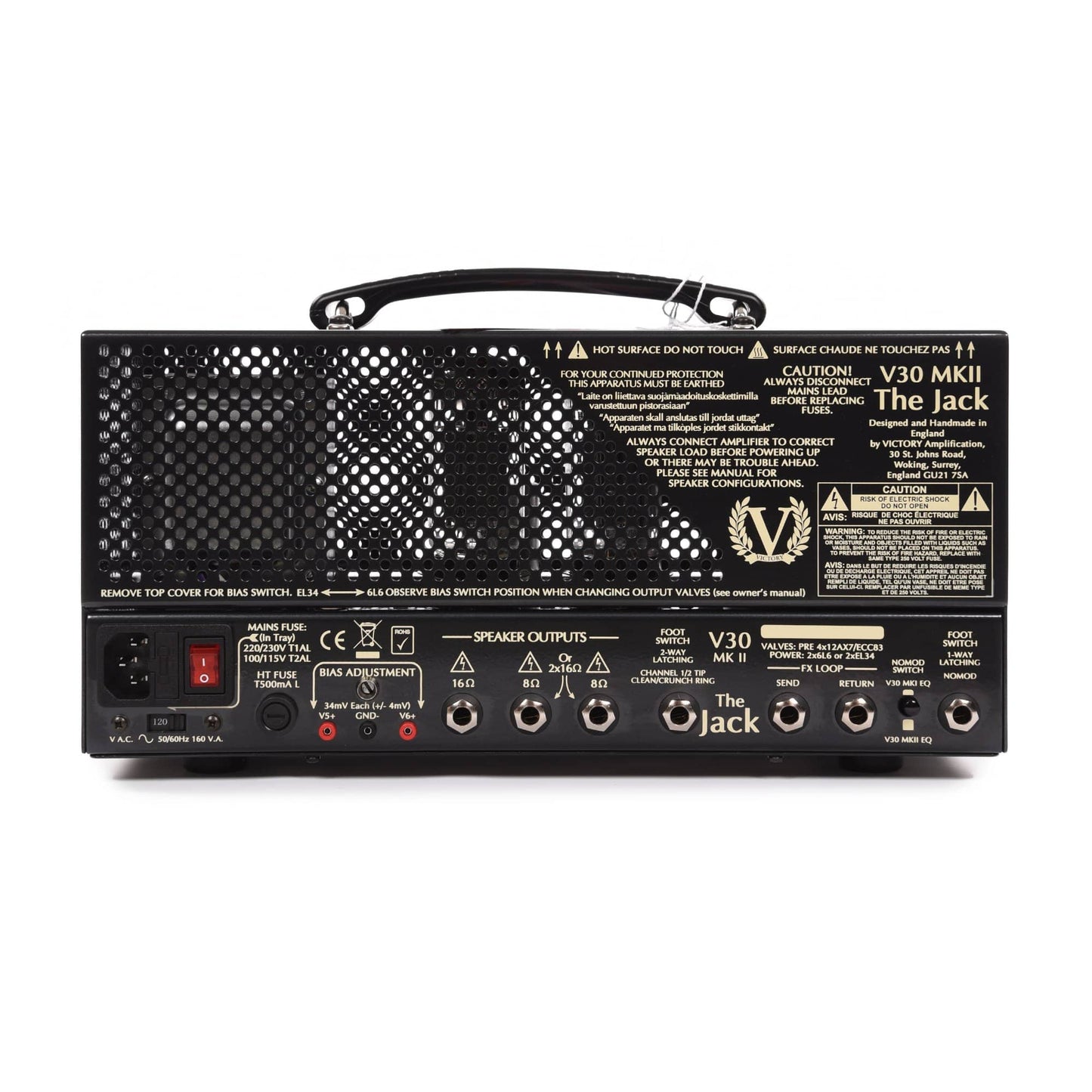 Victory V30 The Jack MKII 42W Compact Head Amps / Guitar Heads