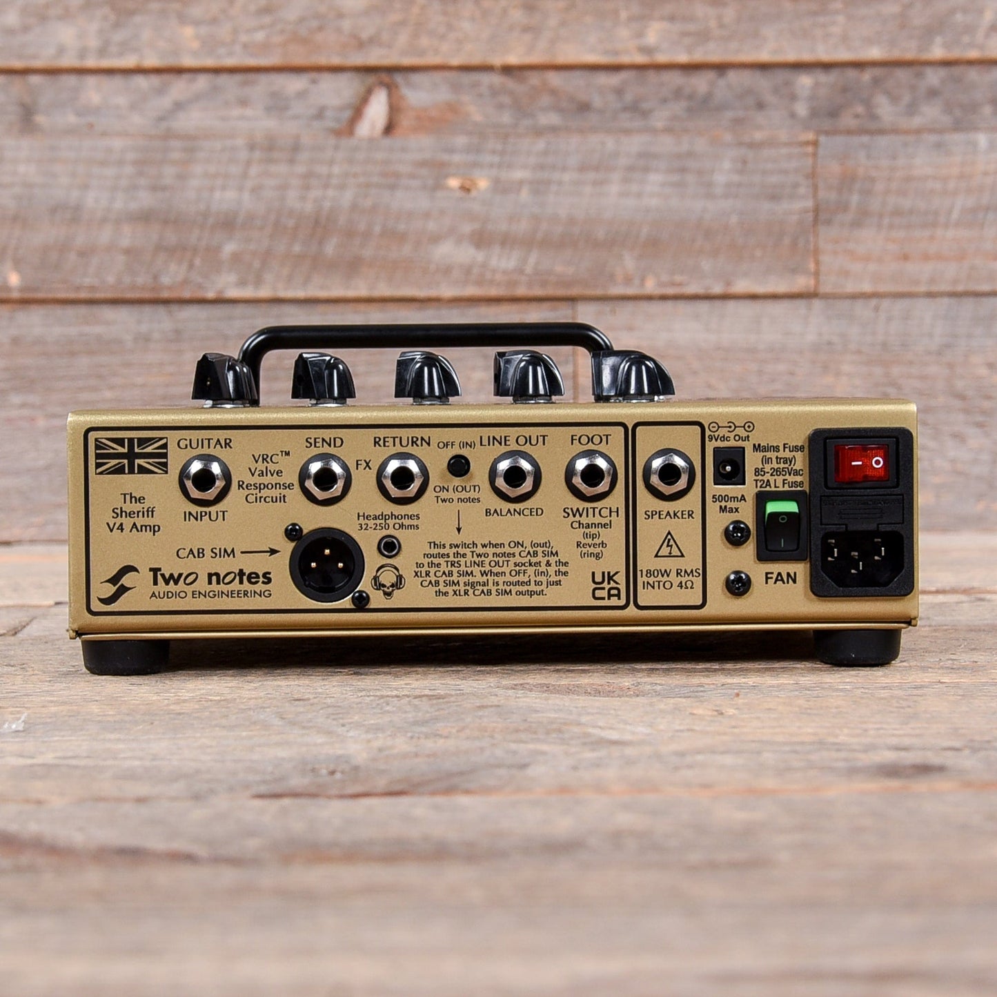 Victory V4 Sheriff 180w Pedalboard Amplifier Amps / Guitar Heads