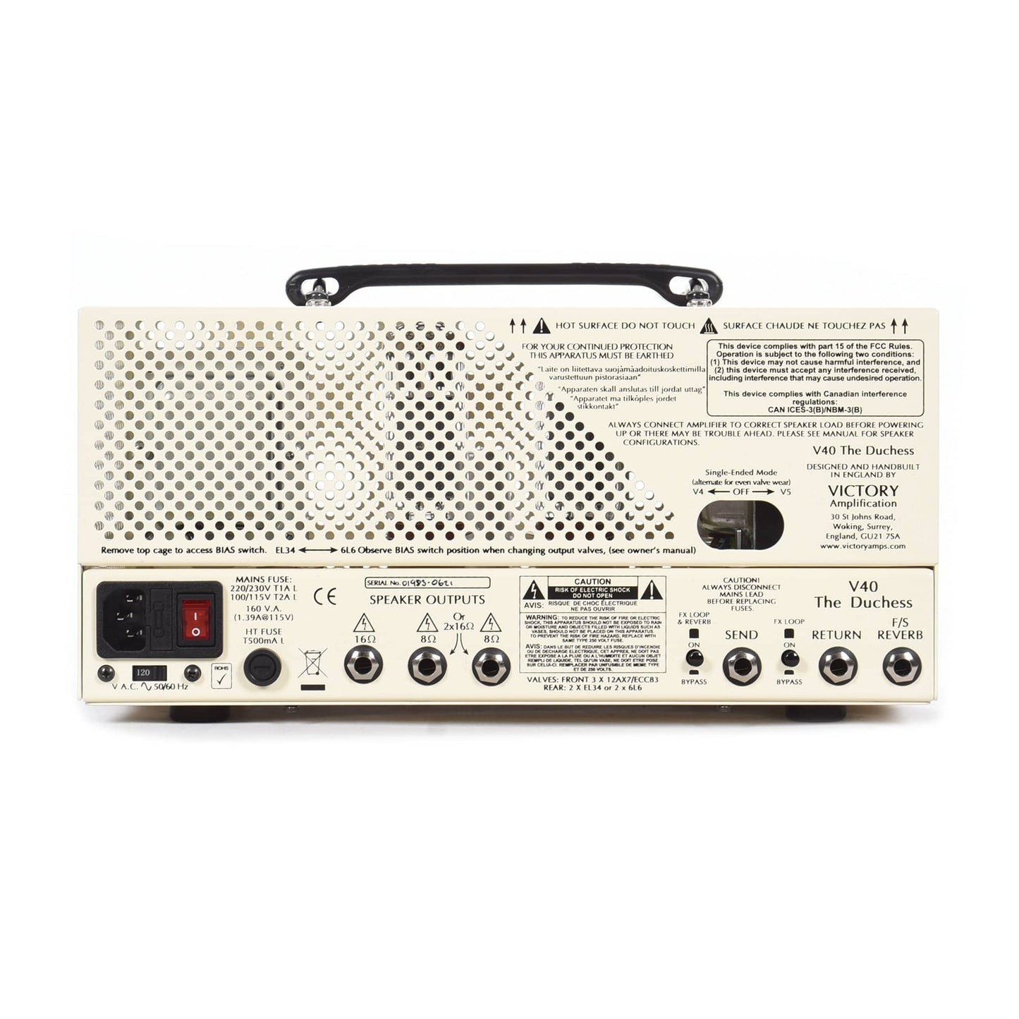 Victory V40 The Duchess 42W Compact Head Amps / Guitar Heads