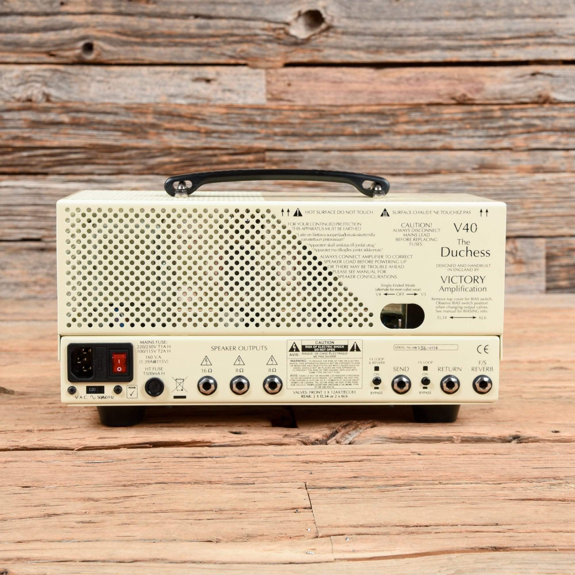 Victory V40 The Duchess 42w Head w/Footswitch Amps / Guitar Heads