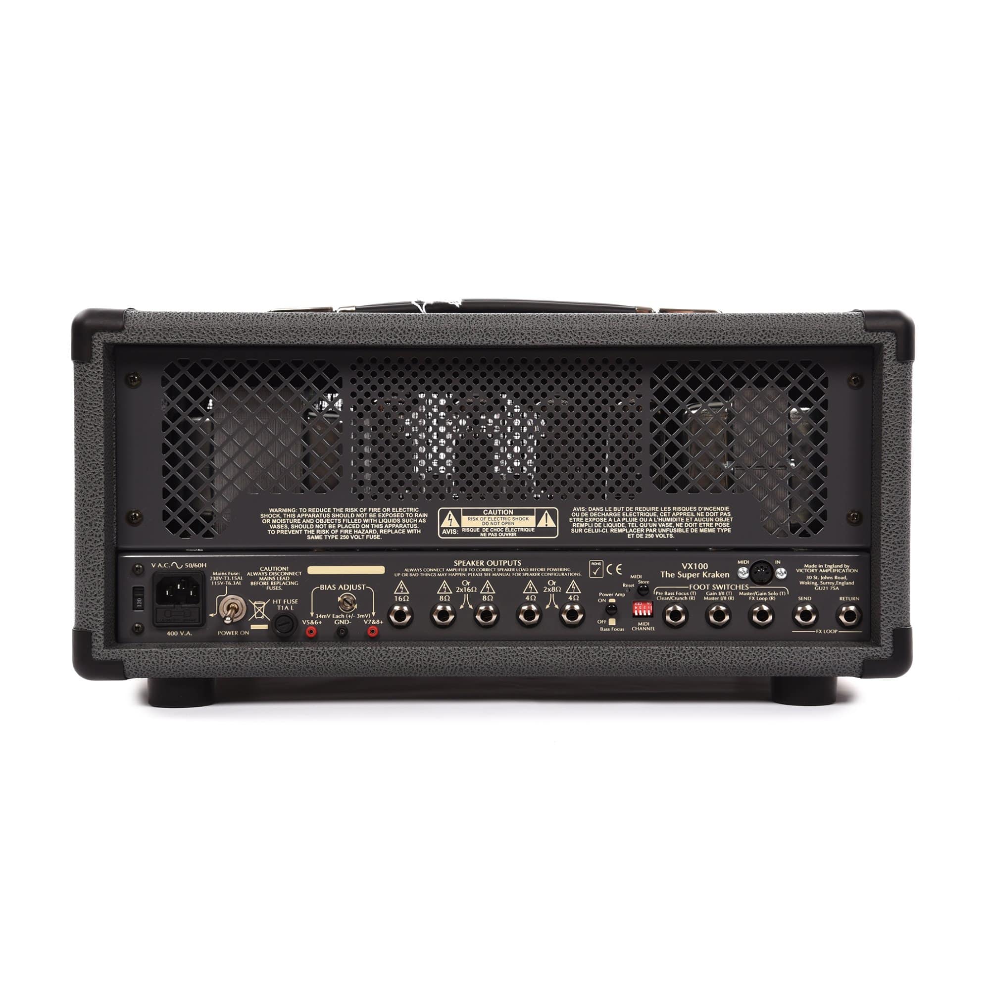 Victory VX100 The Super Kraken 100W Head Amps / Guitar Heads