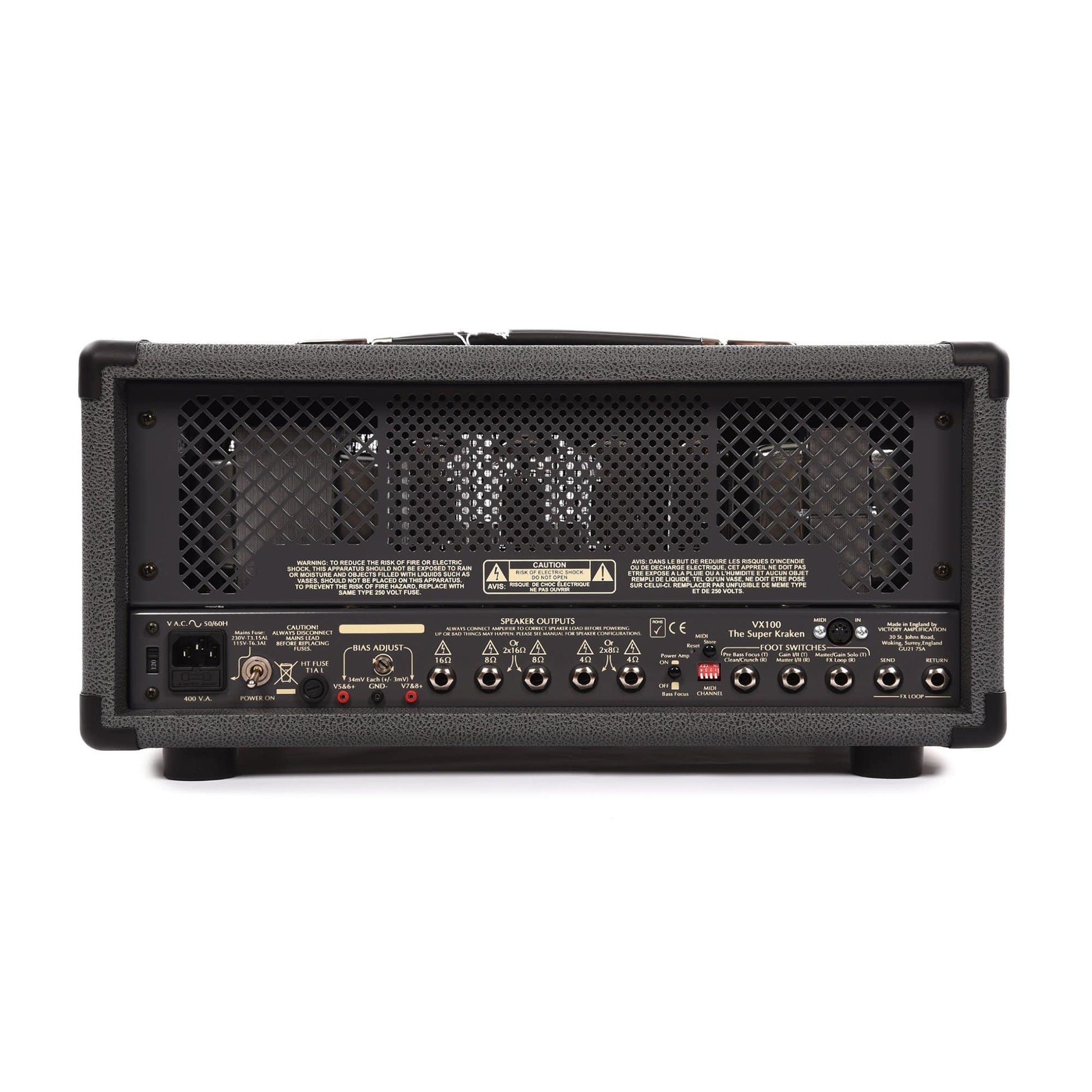 Victory VX100 The Super Kraken 100W Head Amps / Guitar Heads