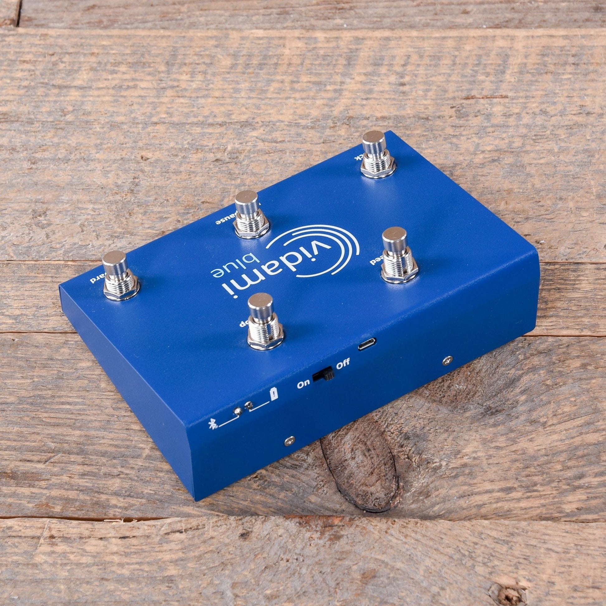 vidami pedal Vidami Blue Hands Free Bluetooth Video Looper & DAW Controller – Chicago Music Exchange