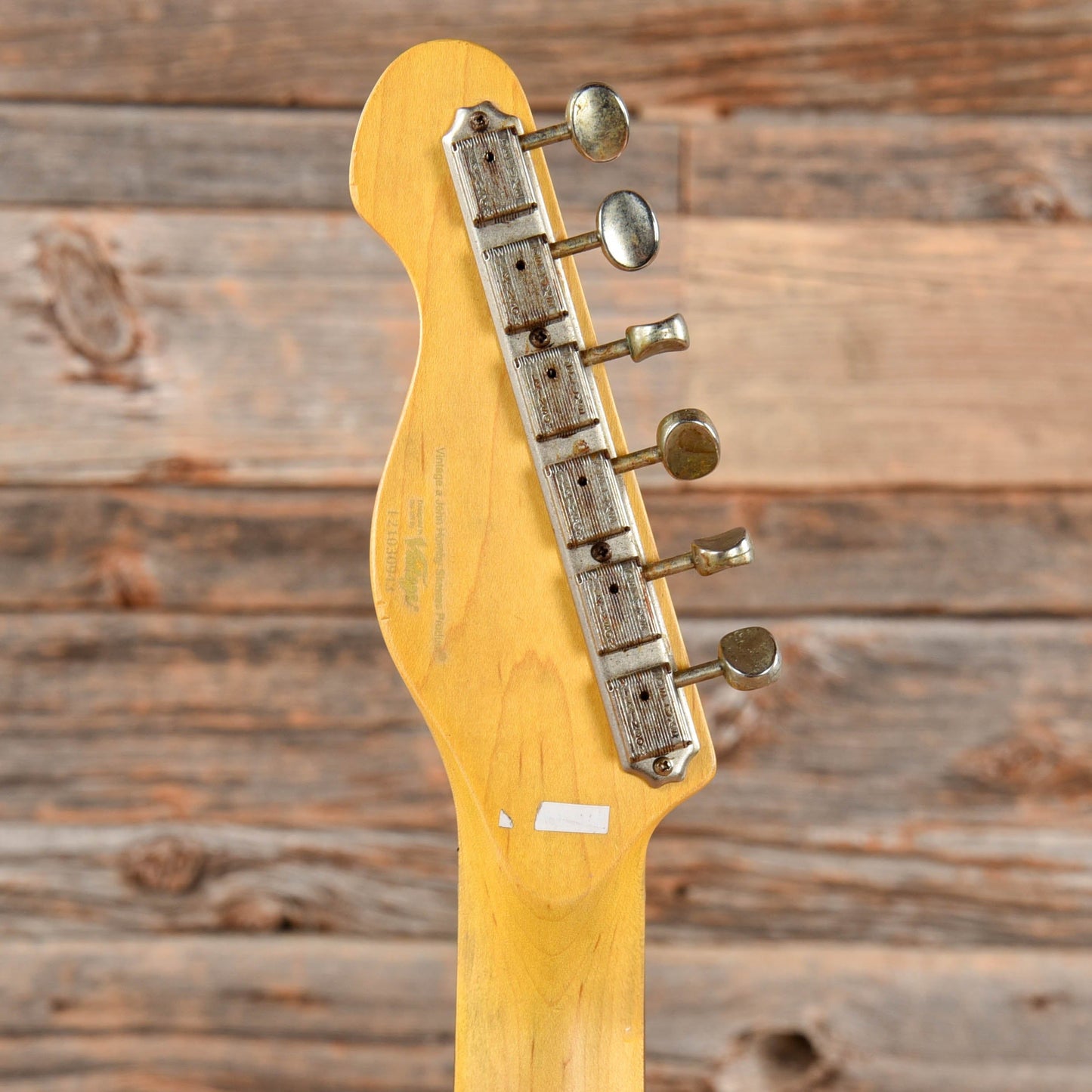 Vintage V62MR Icon Series Distressed Vintage White Electric Guitars / Solid Body