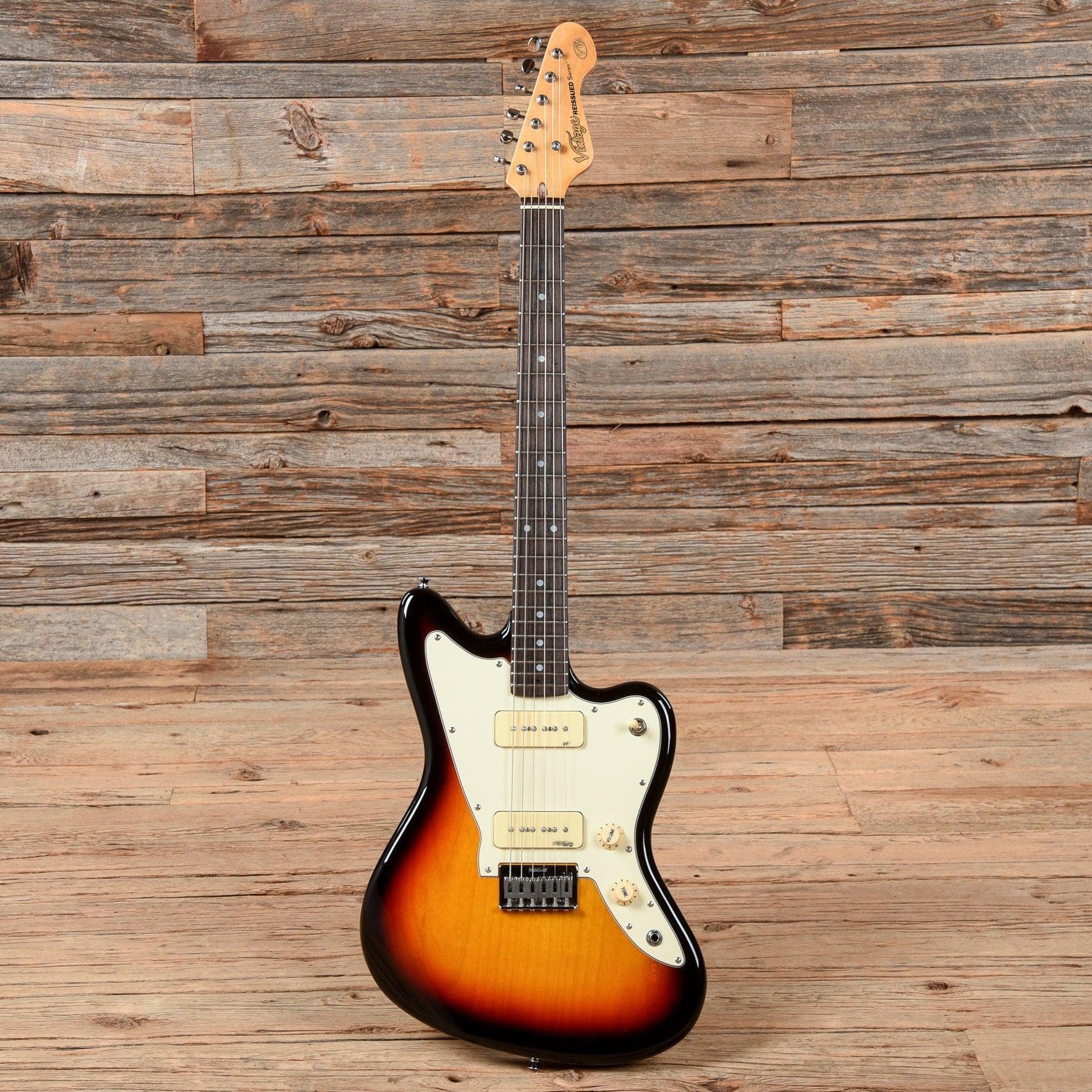 Vintage V65H Reissued Series Hardtail Sunburst Electric Guitars / Solid Body