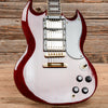 Vintage VS63 Reissued Series 3 Pickup Double Cut Cherry Electric Guitars / Solid Body