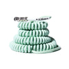 Voltage Cable Co. Vintage Coil Instrument Cable 25' Straight - Right Angle Surf Green Accessories / Cables