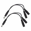 Voodoo Lab Cable 2.1mm Output Splitter Adaptor Male-Female/Female 2 Pack Bundle Accessories / Cables