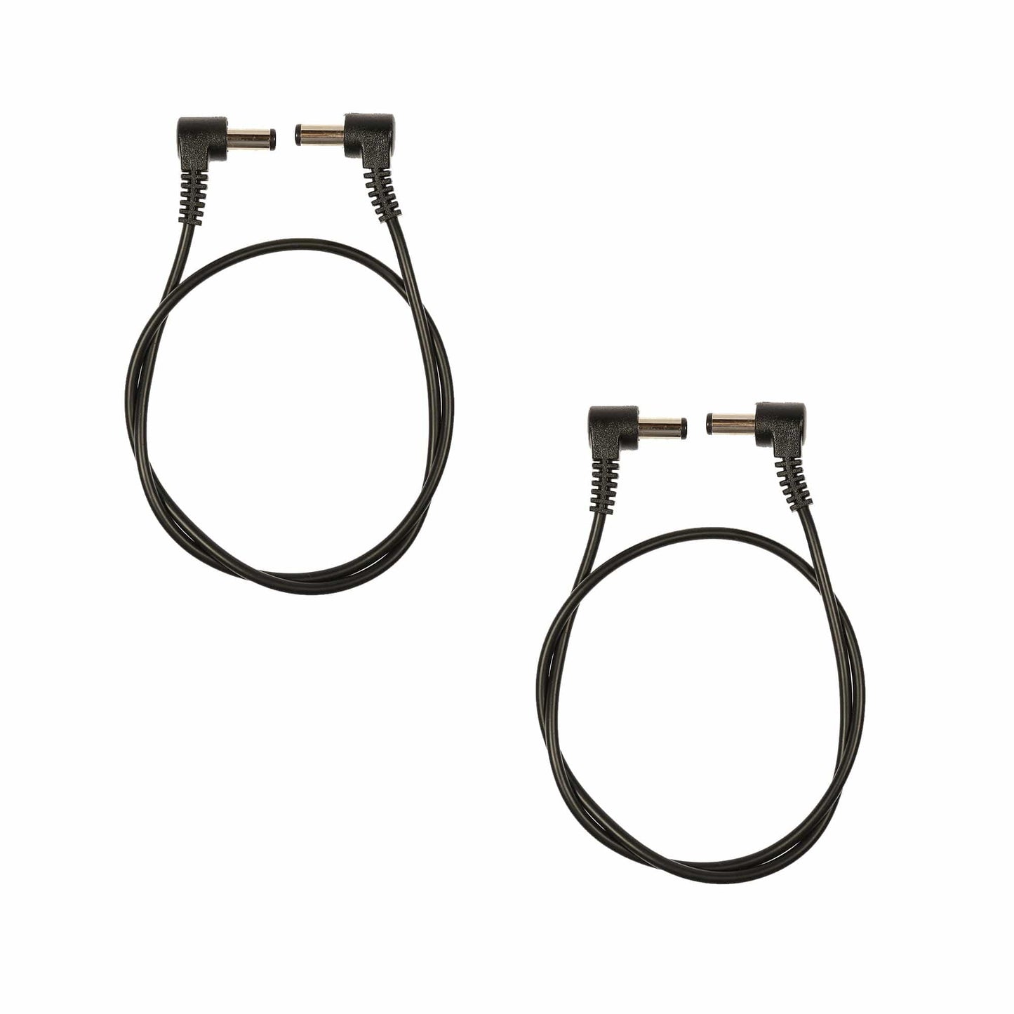 Voodoo Lab Cable 2.1mm Standard Polarity Center Negative Right-Right 18" 2 Pack Bundle Accessories / Cables