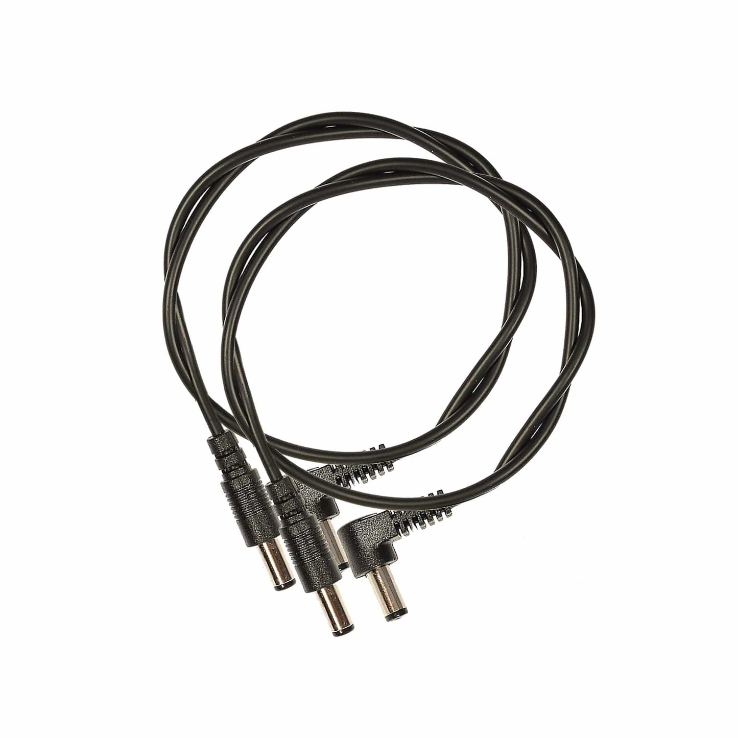 Voodoo Lab Cable 2.1mm Standard Polarity Center Negative Right-Straight 18" 2 Pack Bundle Accessories / Cables