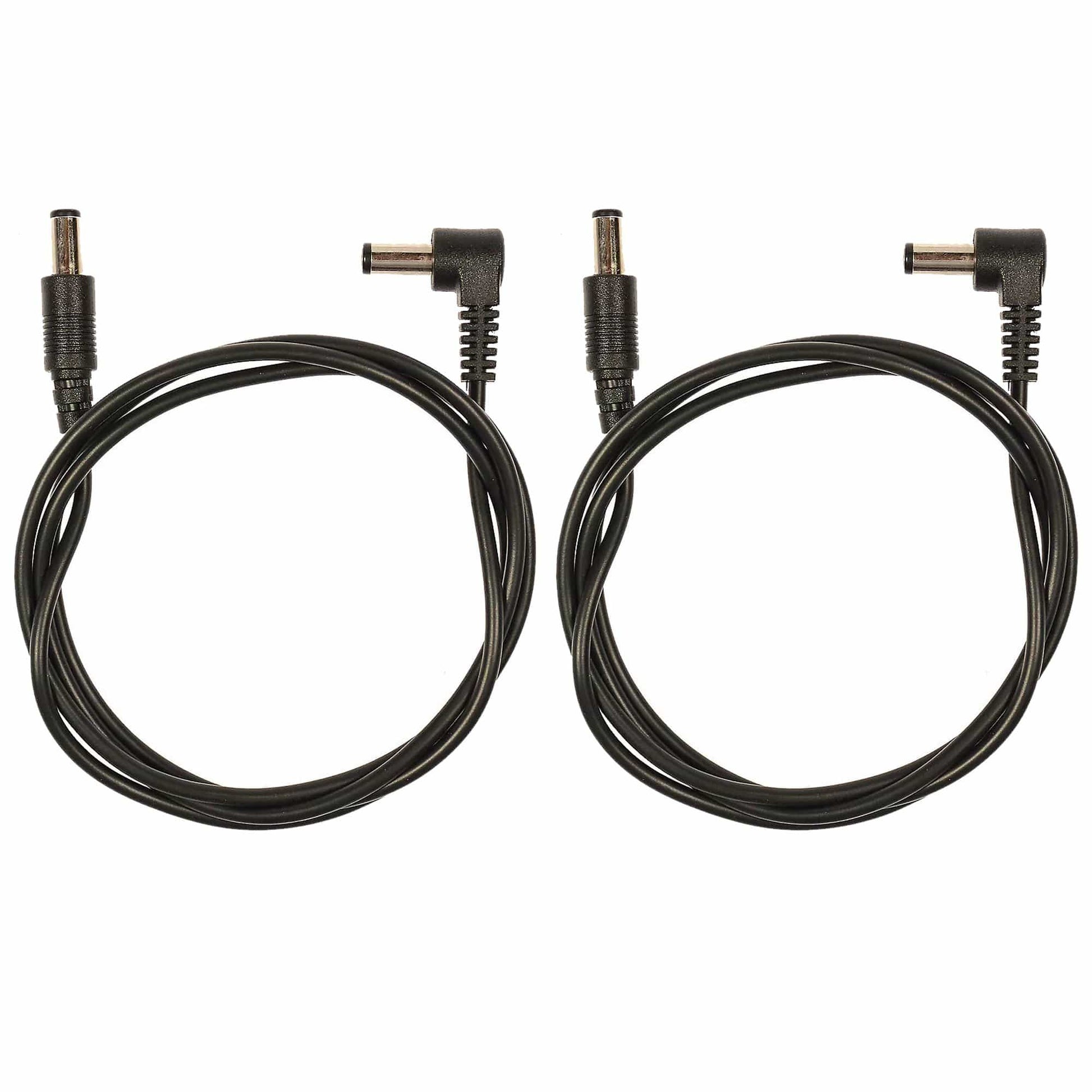 Voodoo Lab Cable 2.1mm Standard Polarity Center Negative Right-Straight 36" 2 Pack Bundle Accessories / Cables