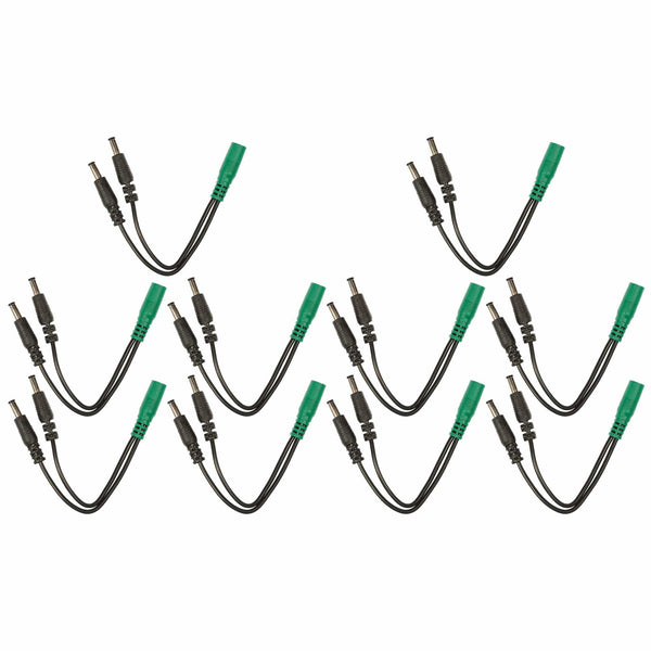 Voodoo Lab Cable Current Doubler Adapter - Two 2.1mm Straight Barrels ...