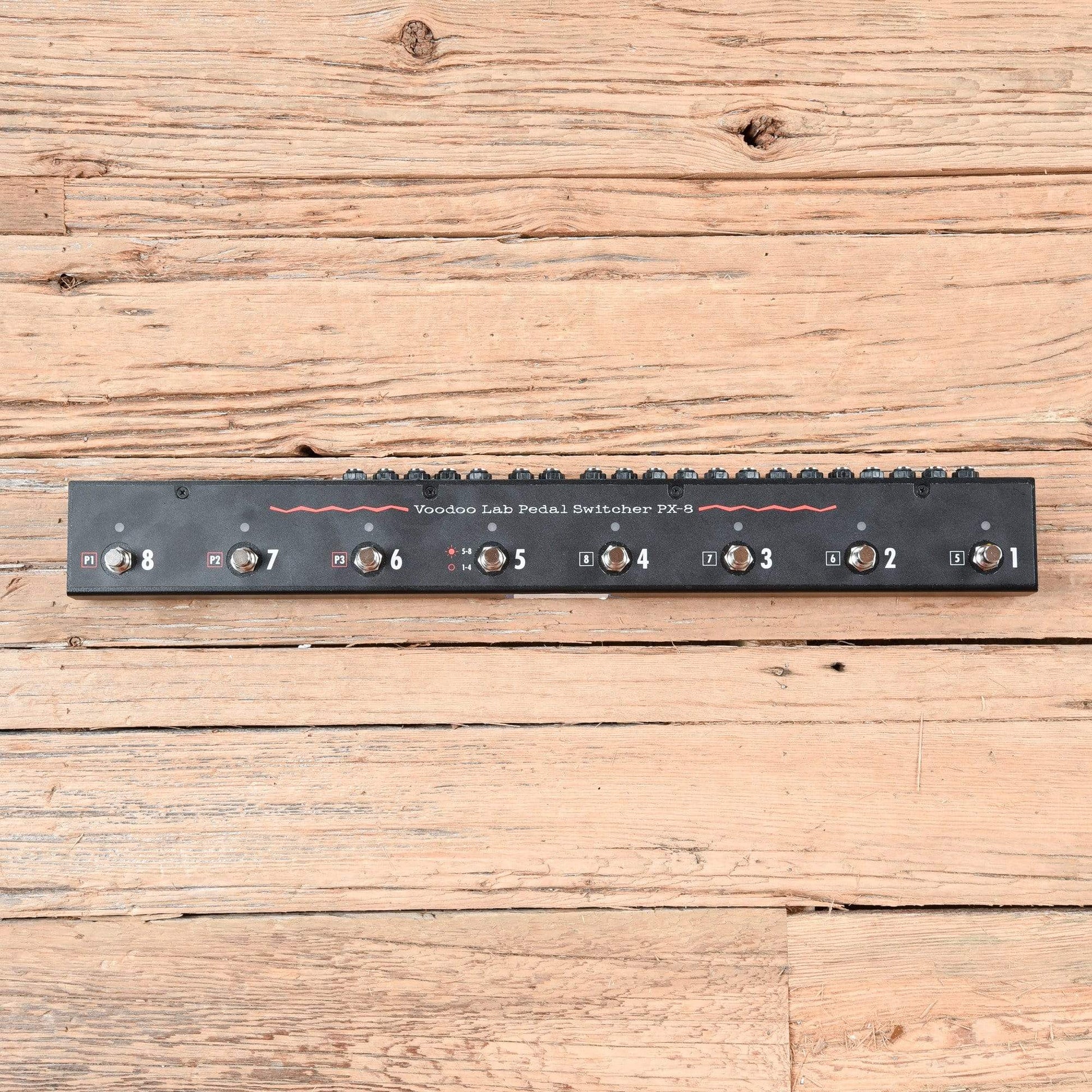 Voodoo Lab PX-8 True Bypass Pedalboard Effect Switcher Effects and Pedals / Controllers, Volume and Expression