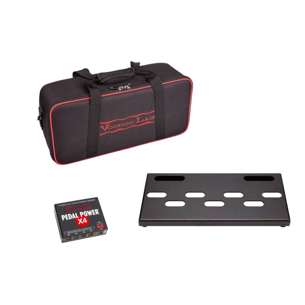 Voodoo Lab Dingbat Tiny Pedalboard Power Package w/ Pedal Power X4 Effects and Pedals / Pedalboards and Power Supplies