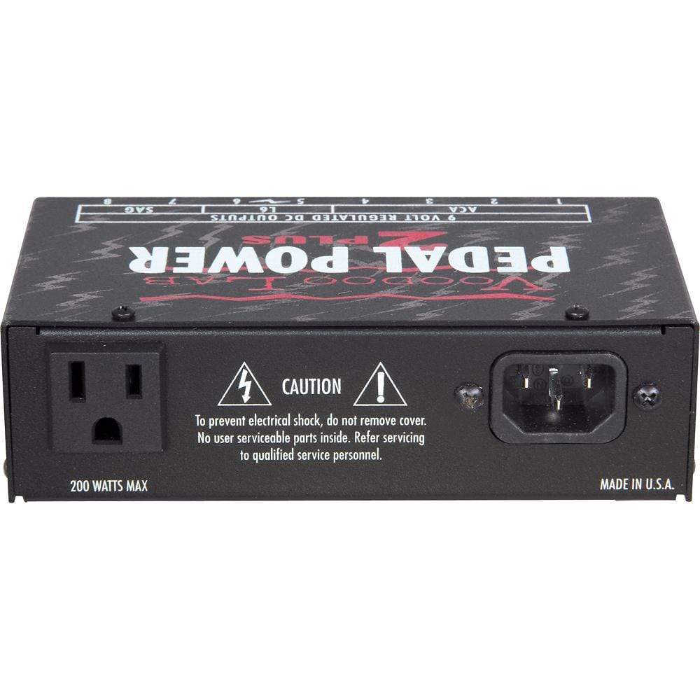 voodoo lab pedal power ac Voodoo Lab 2 PLUS 8-output Isolated Guitar Pedal Power Supply