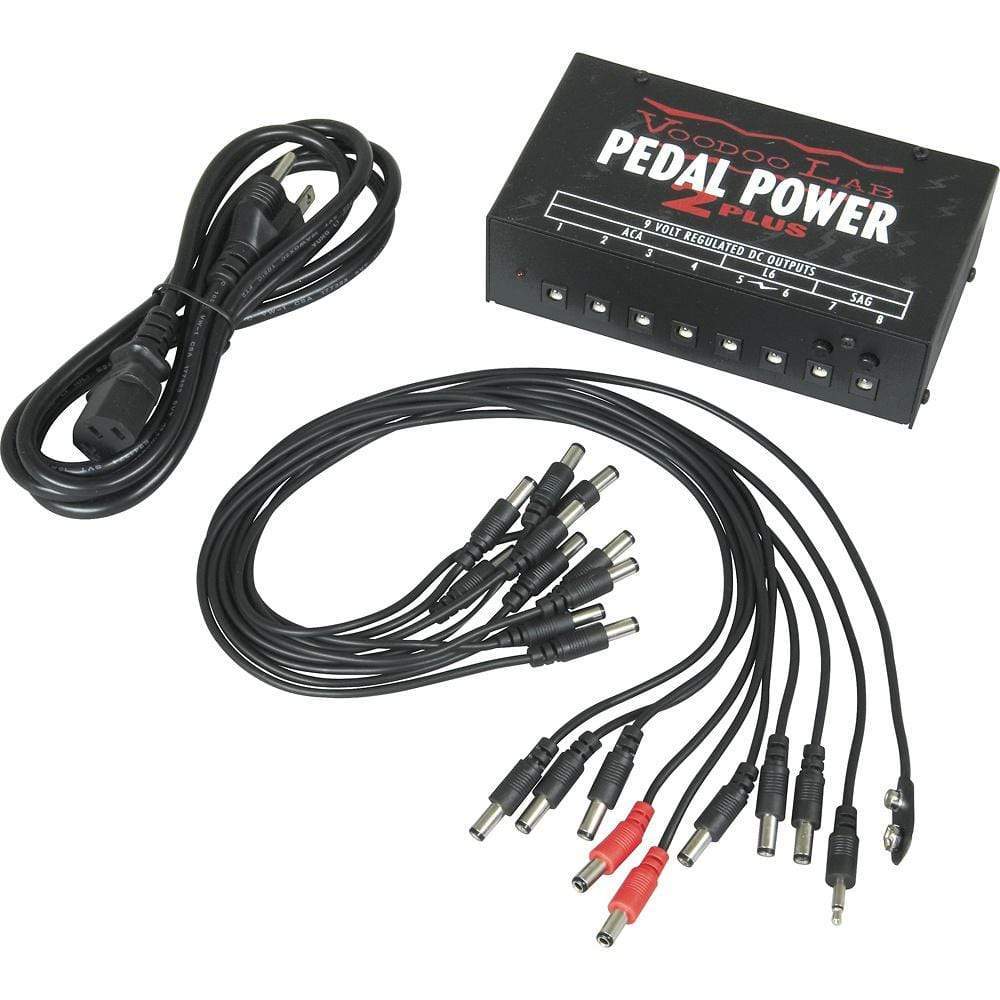 best cheap pedal power supply Voodoo Lab 2 PLUS 8-output Isolated Guitar Pedal Power Supply