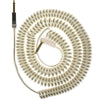 Vox Premium Vintage Coiled Guitar Cable 9m - Silver Accessories / Cables