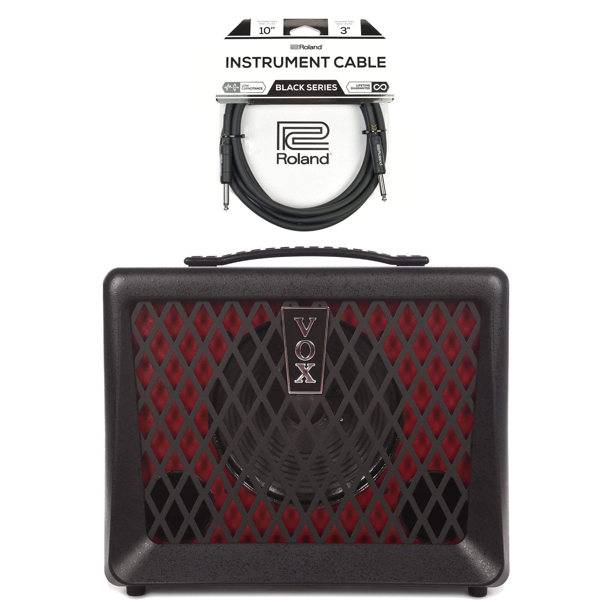 Vox VX50BA 50W Bass Amp Combo Cable Bundle Amps / Bass Combos