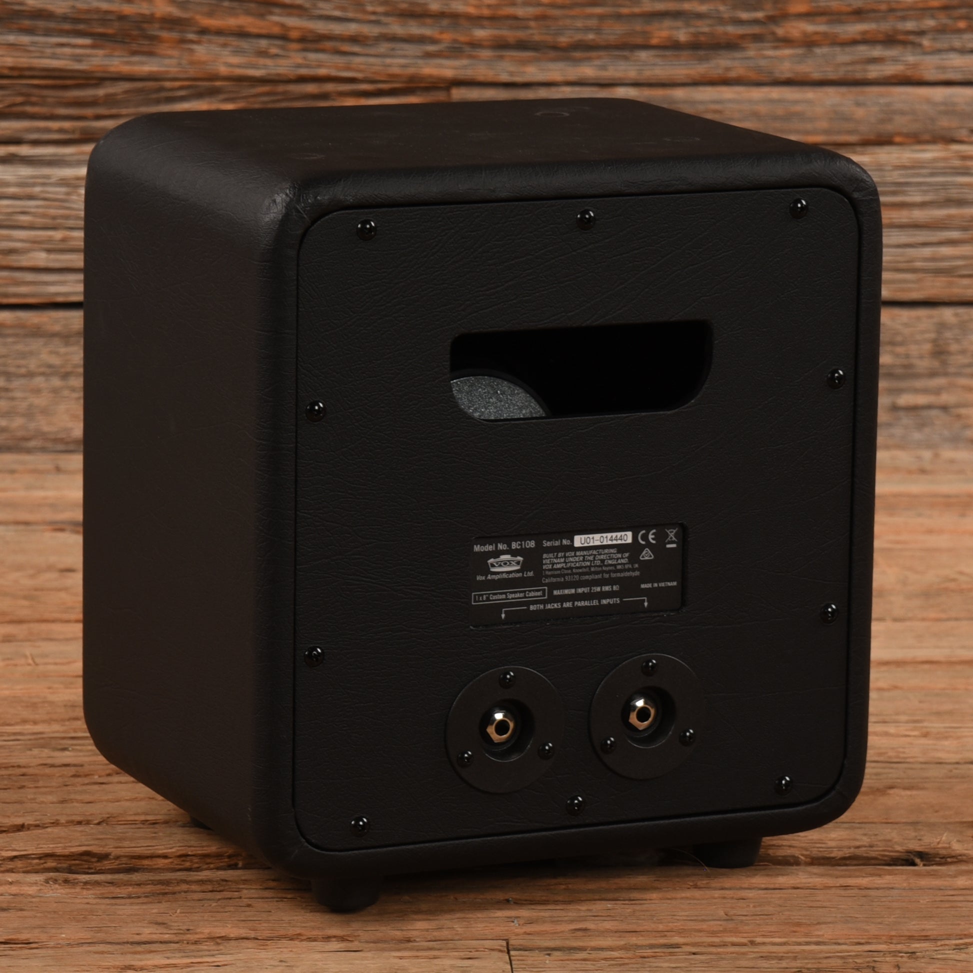 Vox BC108 25-Watt 1x8" Guitar Speaker Cab Amps / Guitar Amps / Guitar Cabinets