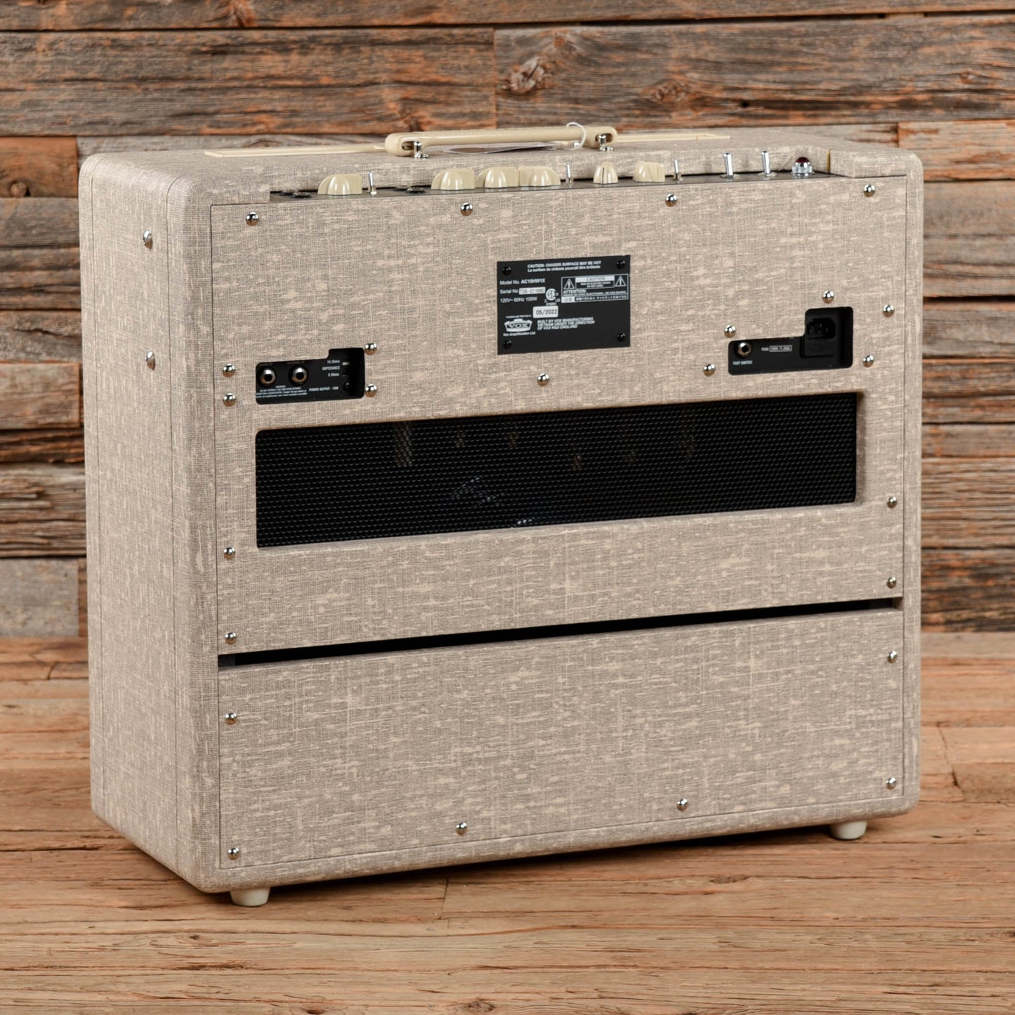 Vox AC15HW1X 2-Channel 15-Watt 1x12" Guitar Combo Amp Amps / Guitar Amps / Guitar Combos