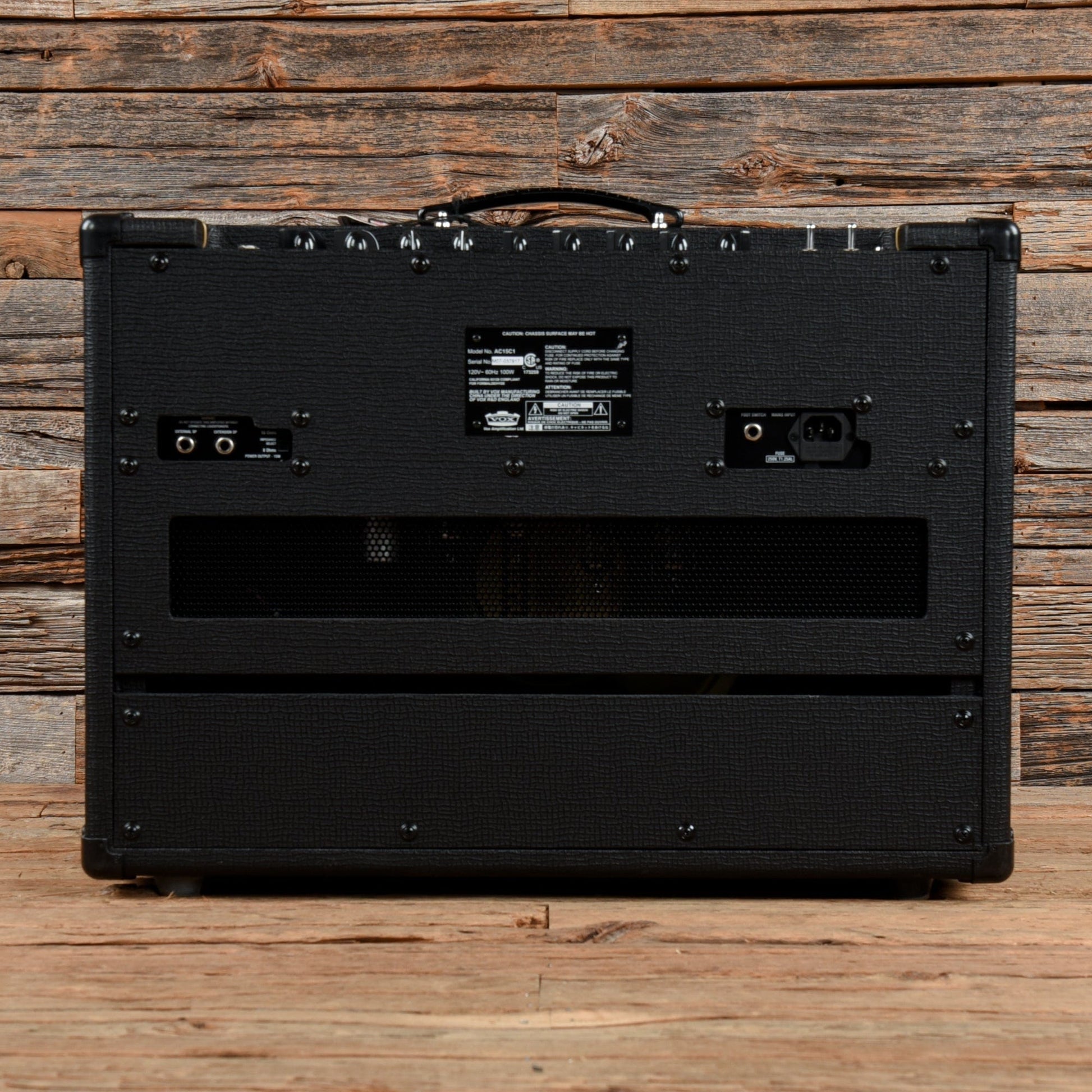 Vox AC15C1 Custom 2-Channel 15-Watt 1x12" Guitar Combo Amps / Guitar Combos