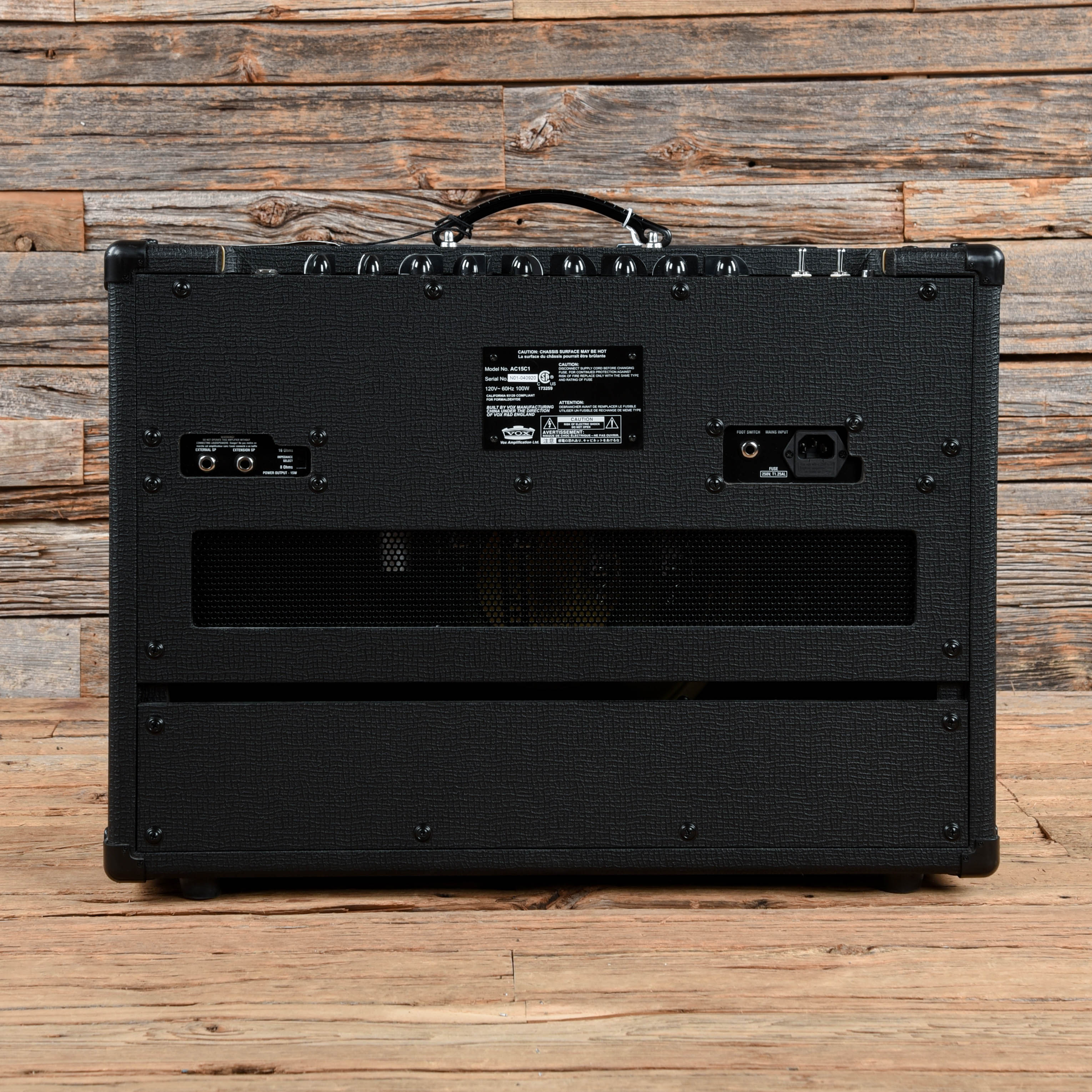 Vox AC15C1 Custom 2-Channel 15-Watt 1x12