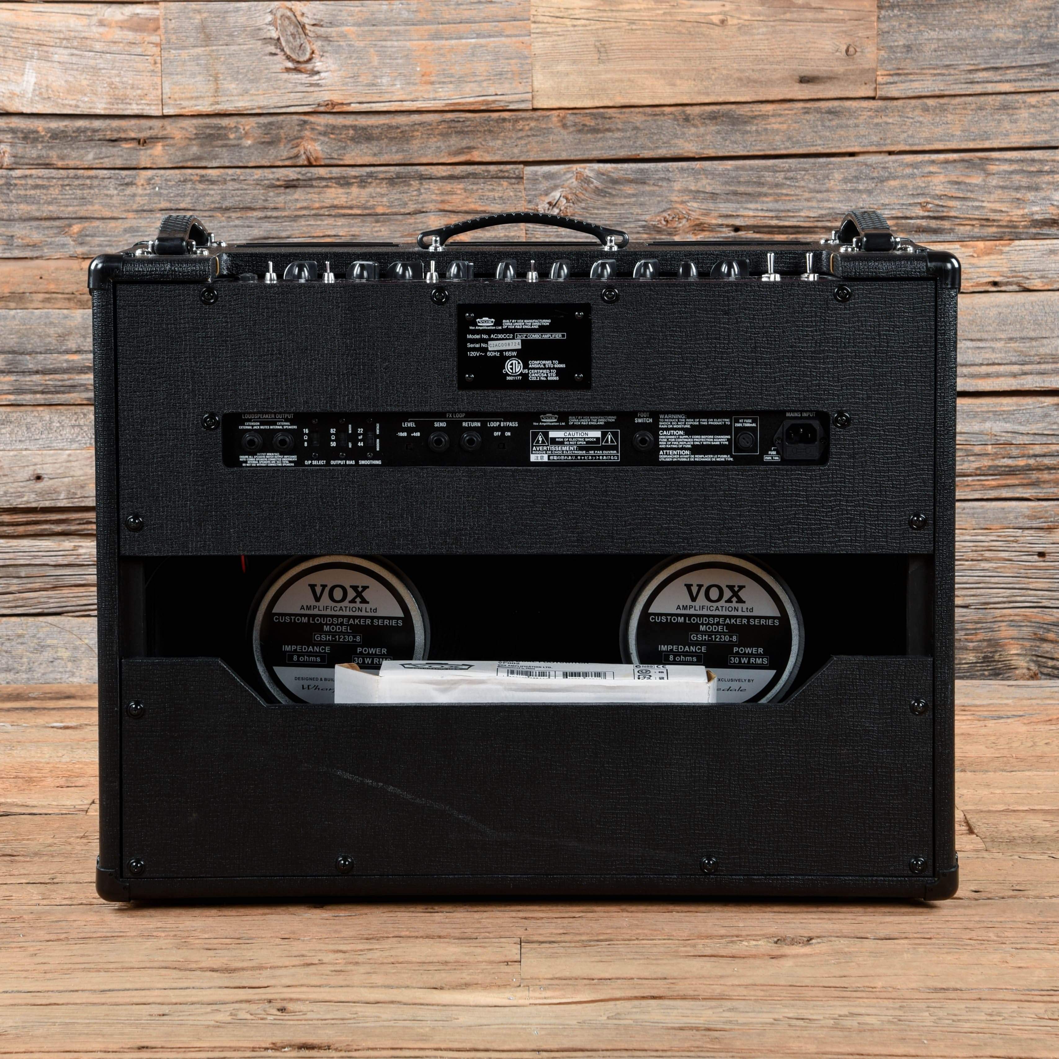 Vox AC30C2 30w 2x12 Combo w/Footswitch Amps / Guitar Combos