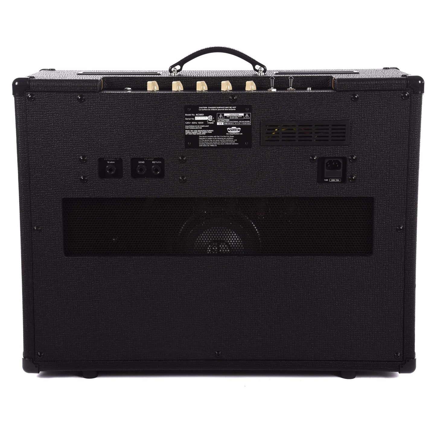 Vox AC30S1 1x12 Combo Amp w/Celestion 12" Speaker Cable Bundle Amps / Guitar Combos