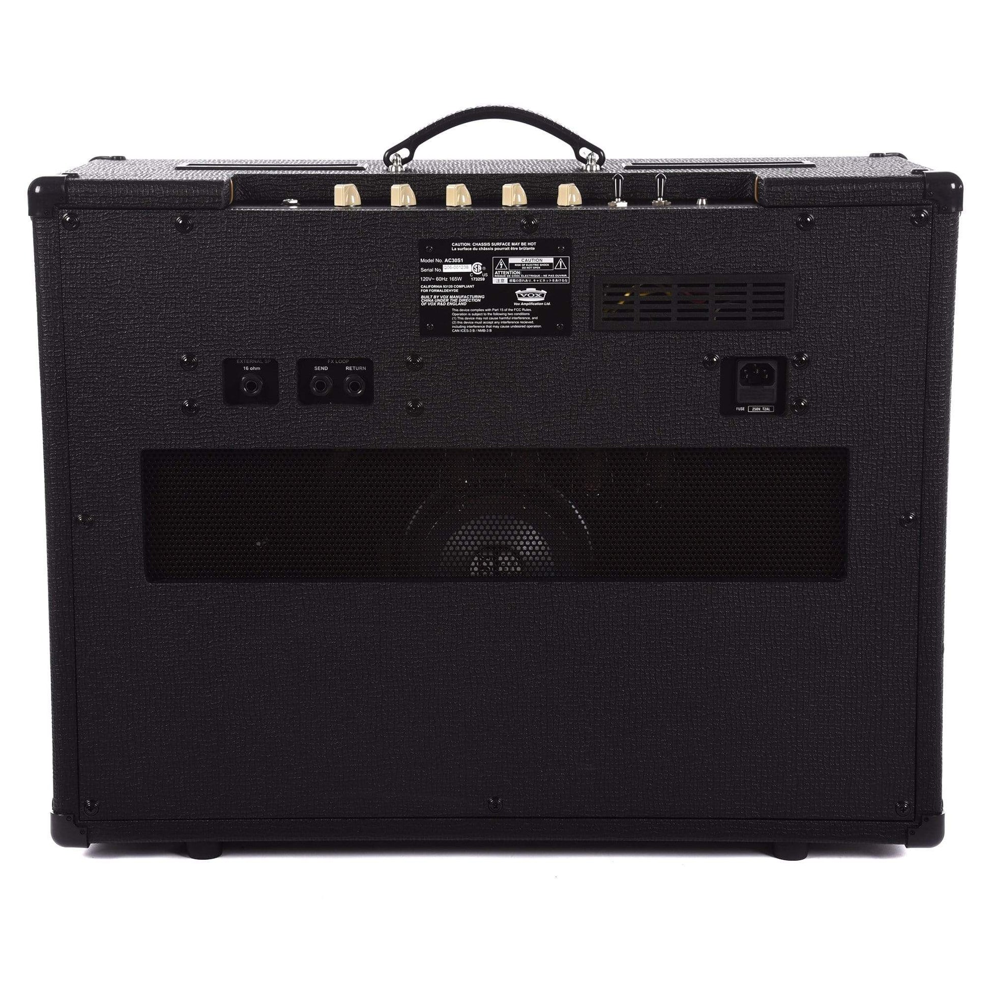 Vox AC30S1 1x12 Combo Amp w/Celestion 12" Speaker Cable Bundle Amps / Guitar Combos