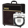 Vox AC4 4 Watt 1x12 Classic Limited Edition Combo Cable Bundle Amps / Guitar Combos