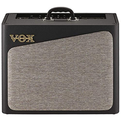 Vox AV30G 30W 1x10" Analog Modeling Combo Amp Bundle w/ Vox VT Series 5 Button Footswitch Amps / Guitar Combos