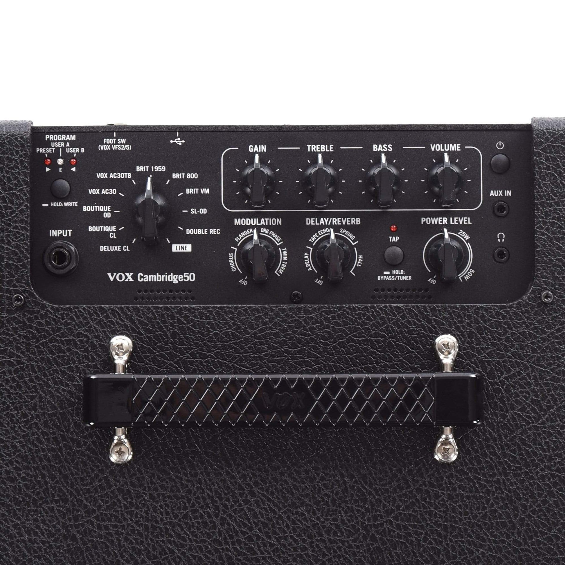 Vox Cambridge 50 1x12 50W Digital Modeling Amplifier w/Nutube Amps / Guitar Combos