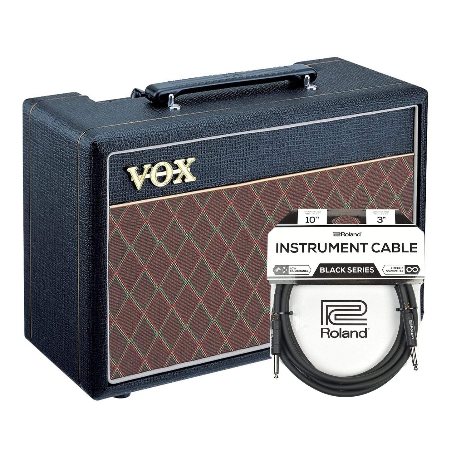 Vox Pathfinder 10w Guitar Combo Cable Bundle Amps / Guitar Combos
