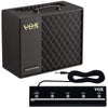 Vox VT40X 40W 1x10" Combo Bundle w/ Vox VT Series 5 Button Footswitch Amps / Guitar Combos