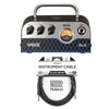 Vox MV50CR Rock 50 Watt Head Cable Bundle Amps / Guitar Heads