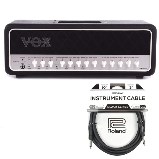 Vox MVX150H Two-Channel Head 150w Cable Bundle Amps / Guitar Heads