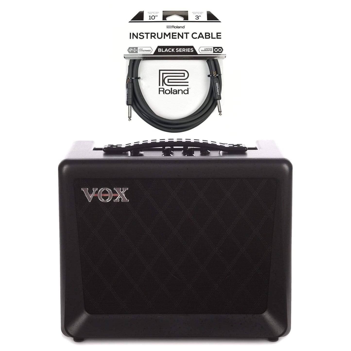 Vox VX15 GT 15W Digital Modeling Amp Cable Bundle Amps / Modeling Amps