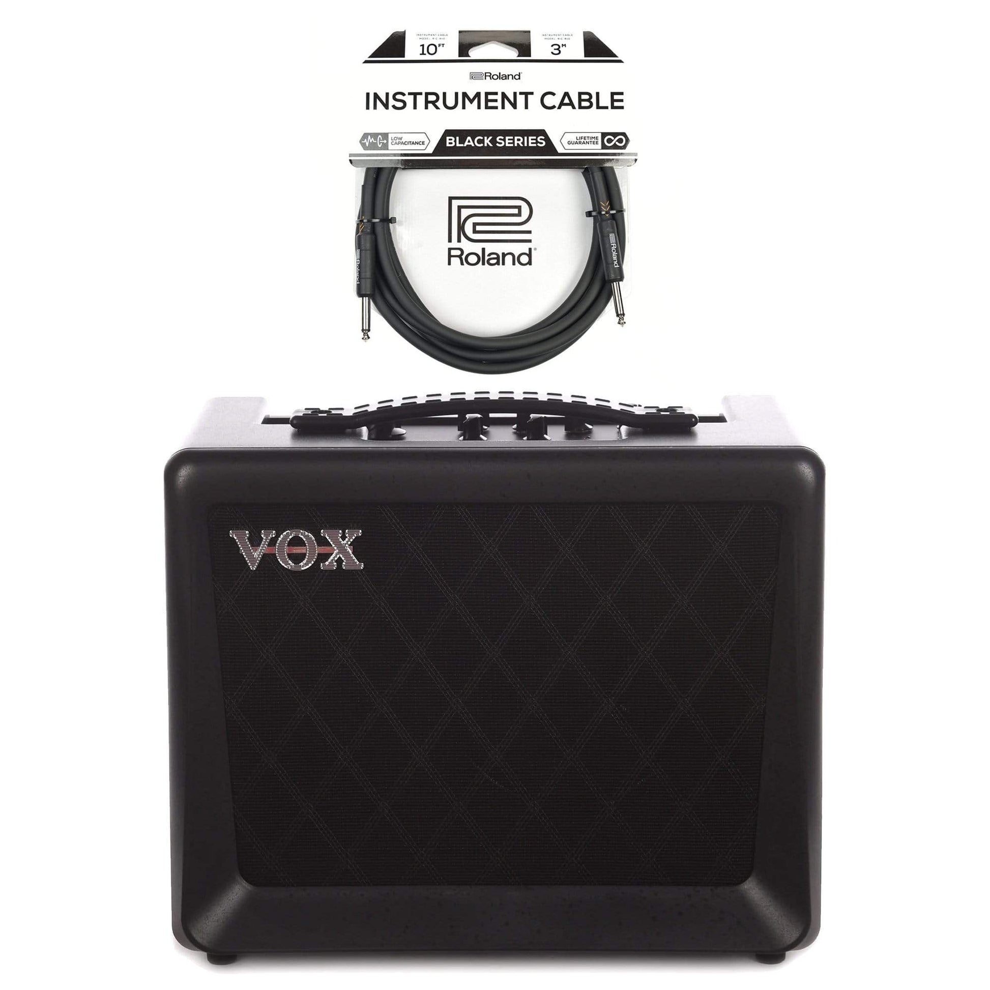 Vox VX15 GT 15W Digital Modeling Amp Cable Bundle Amps / Modeling Amps