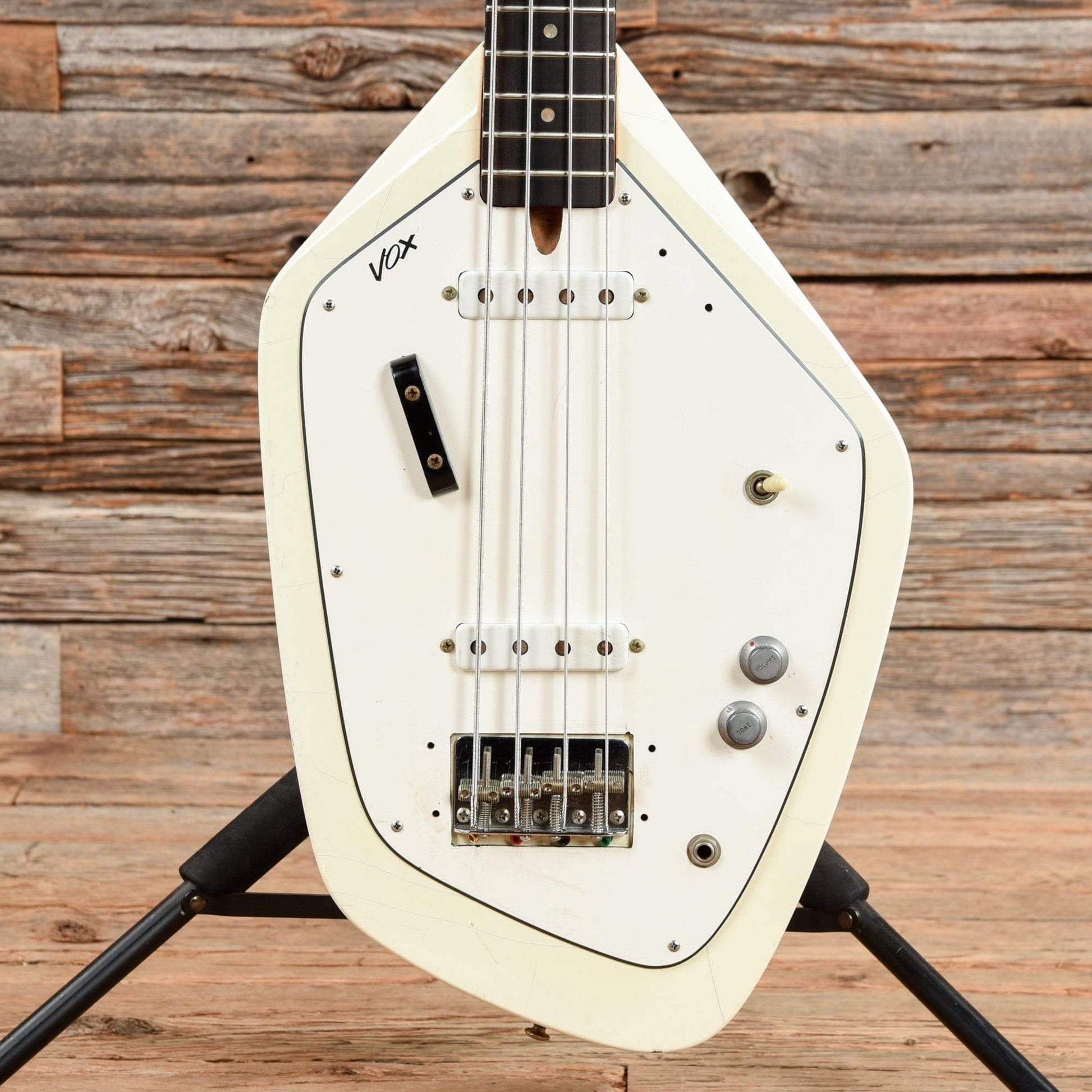 Vox Phantom IV Bass White 1965 Bass Guitars / 4-String
