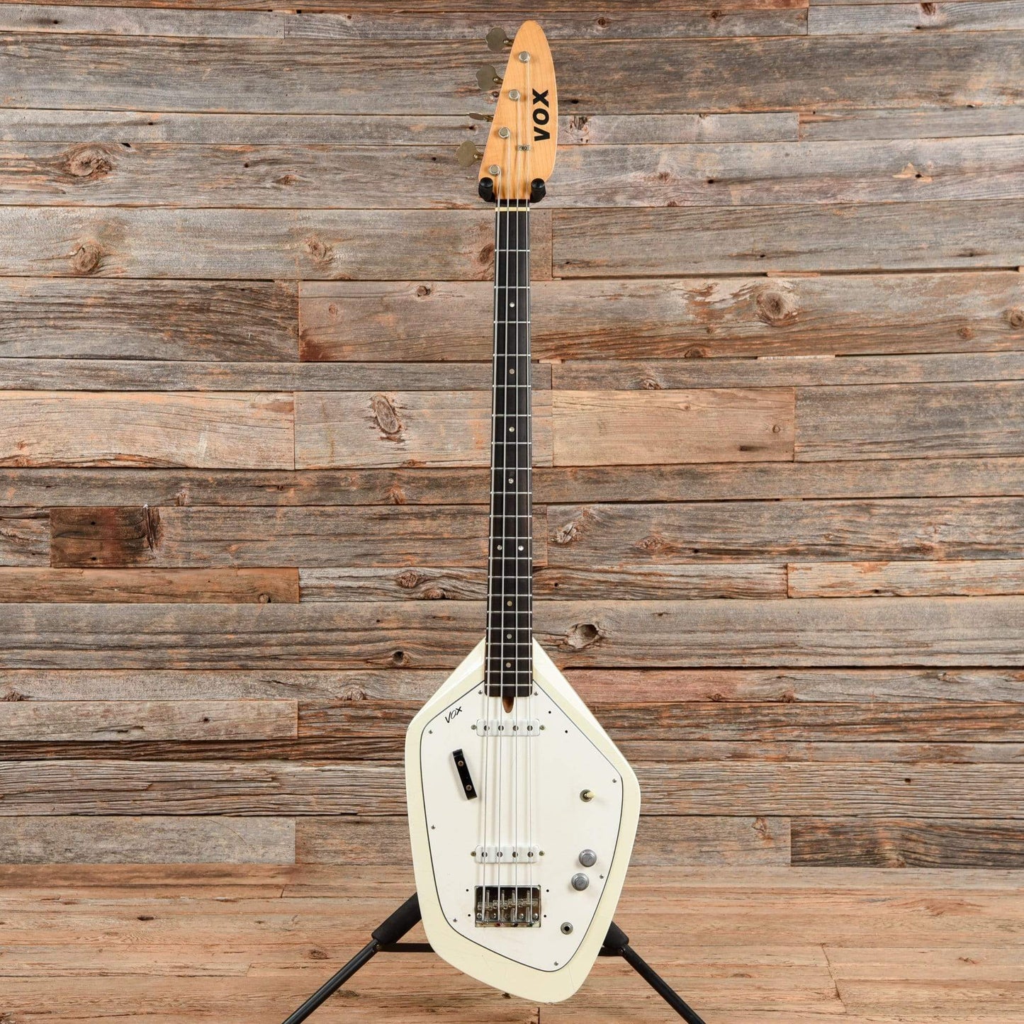 Vox Phantom IV Bass White 1965 Bass Guitars / 4-String