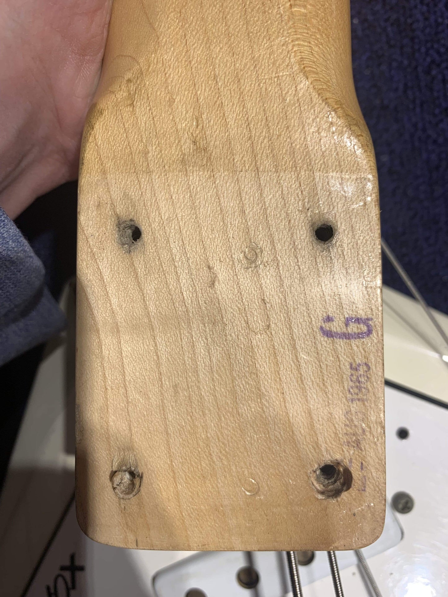 Vox Phantom IV Bass White 1965 Bass Guitars / 4-String