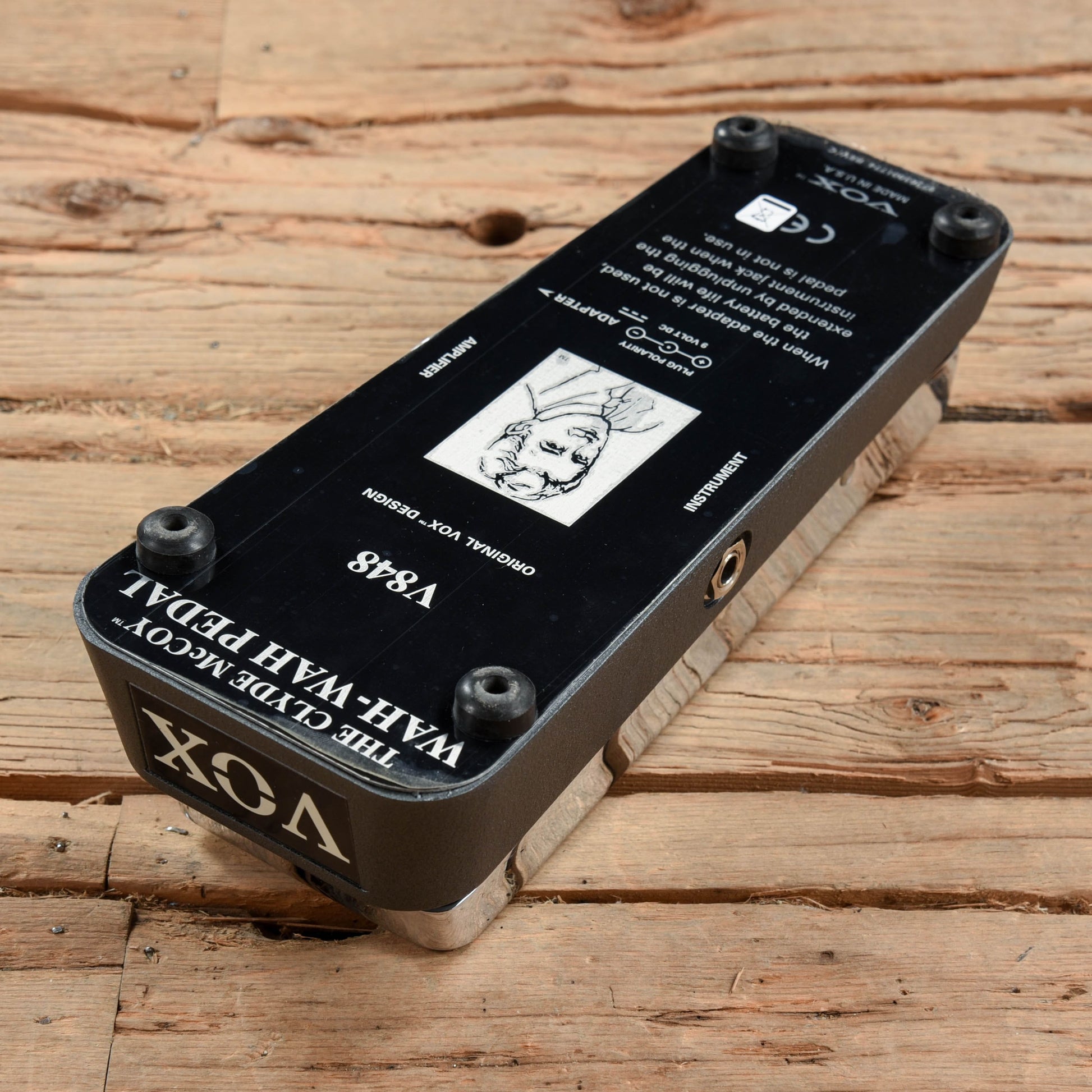 clyde mccoy wah pedal Vox V848 Clyde McCoy Wah