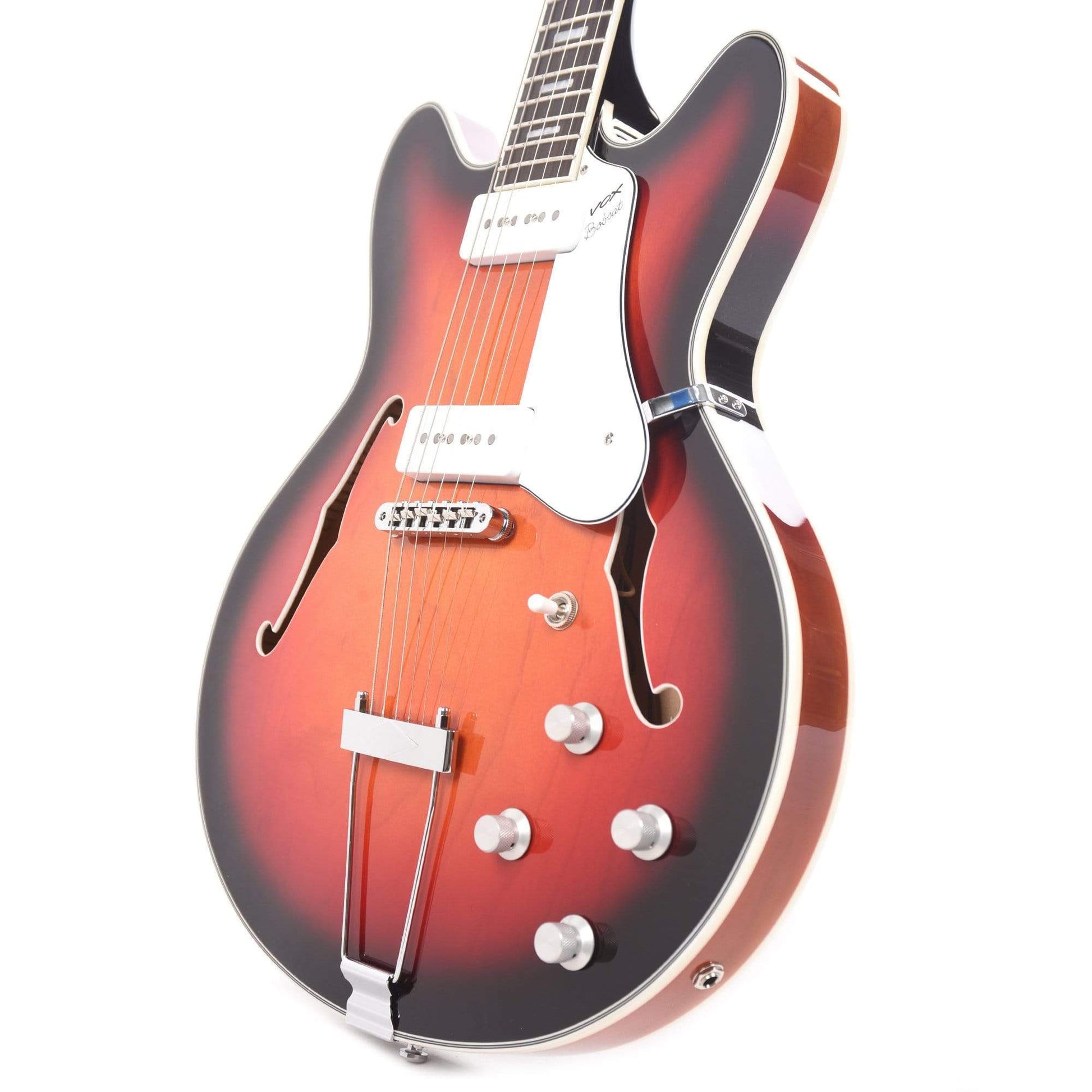 Vox Bobcat V90 Sunburst Electric Guitars / Semi-Hollow