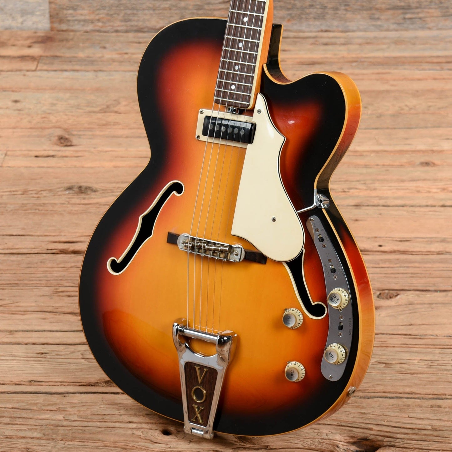 Vox Bossman Sunburst 1968 Electric Guitars / Semi-Hollow