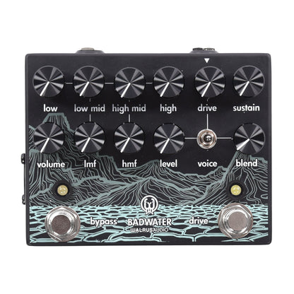 Walrus Badwater Bass Pre-Amp with D.I. Effects and Pedals / Bass Pedals