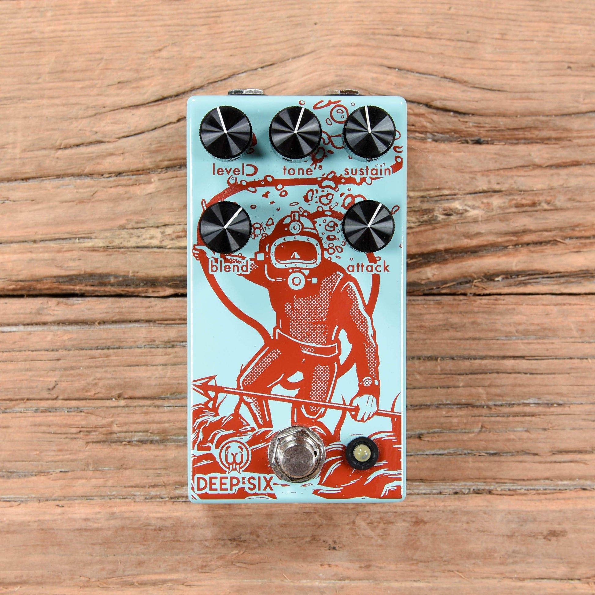 Walrus Audio Deep Six V3 Compressor Effects and Pedals / Compression and Sustain