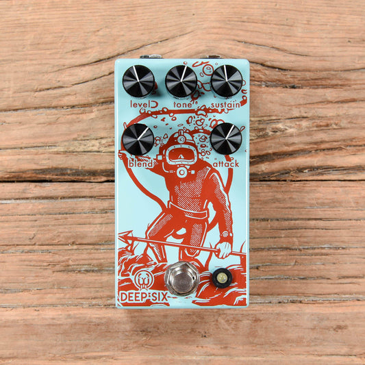 Walrus Audio Deep Six V3 Compressor Effects and Pedals / Compression and Sustain