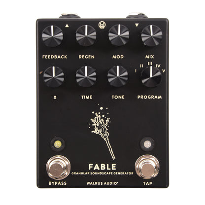Walrus Audio Fable Granular Soundscape Generator Black Delay Pedal Effects and Pedals / Delay