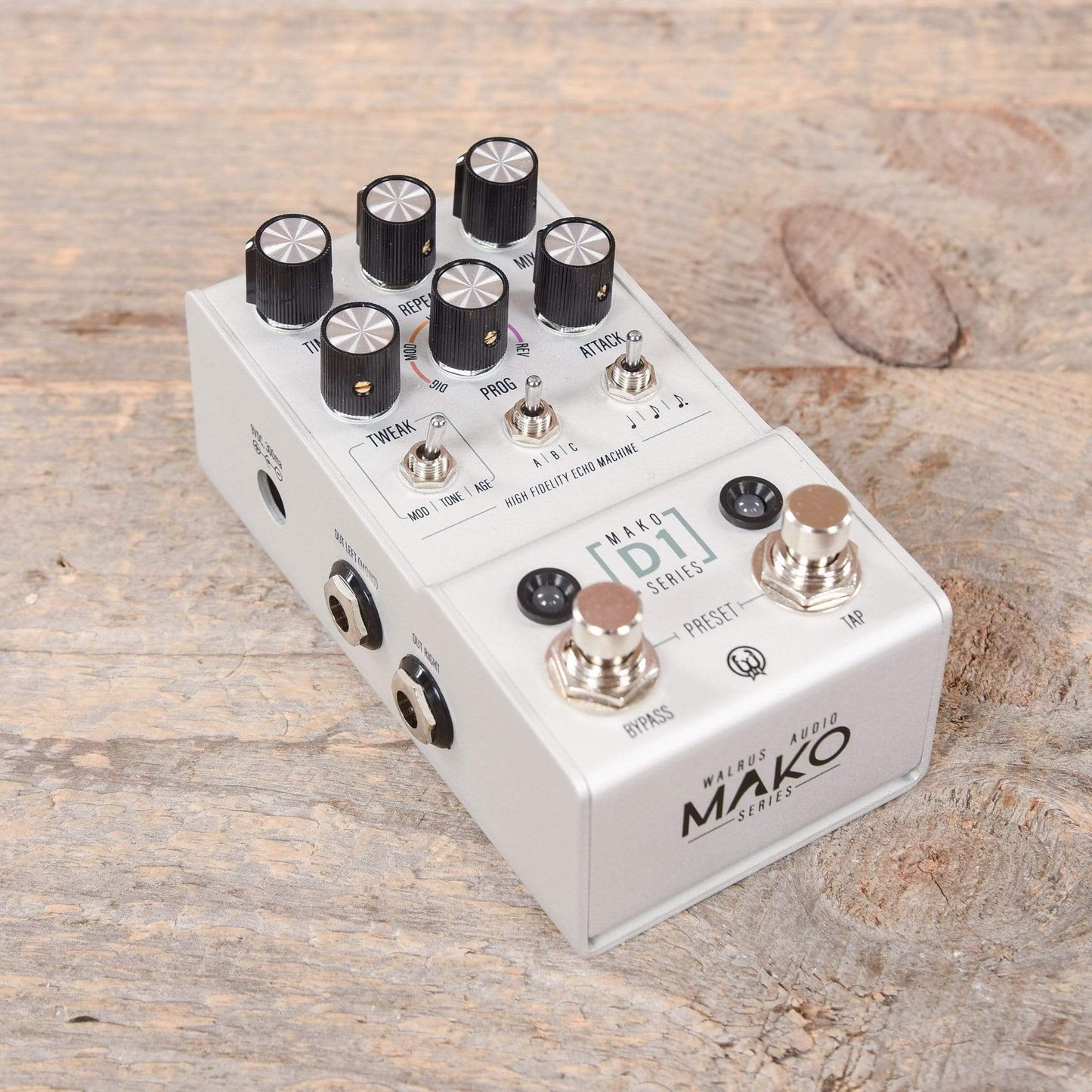 Walrus Audio MAKO Series D1 High-Fidelity Delay Effects and Pedals / Delay