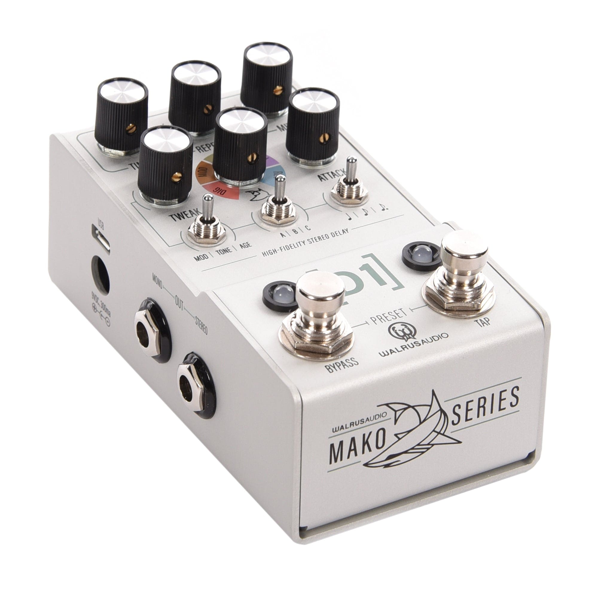 Walrus Audio MAKO Series D1 High-Fidelity Delay Pedal V2 Effects and Pedals / Delay